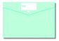 Protext Button Document Wallet Green