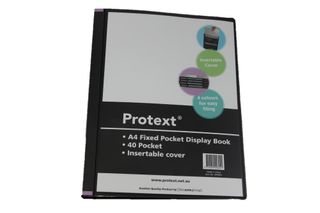 Protext A4 40pkt Fixed Display Book