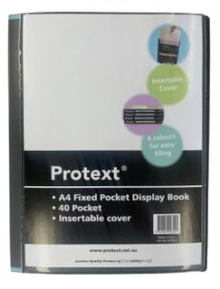 Protext A4 40pkt Fixed Display Book