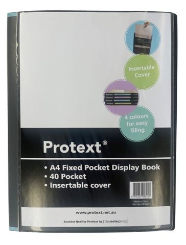 Protext A4 40pkt Fixed Display Book