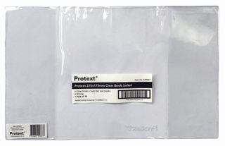 Protext 9x7 (225x175mm) Book Jacket pk10 Clear
