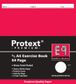 Protext Prem 2/3A4 64pg 8mm Ruled Exercise Book