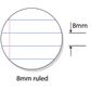 Splash A4 48pg 8mm Ruled Exercise Book