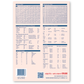 Splash A4 128pg 8mm Ruled Exercise Book