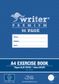 Writer Premium A4 96pg Blue 10mm Graph Book