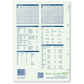 Splash A4 128pg 8mm Ruled Binder Book