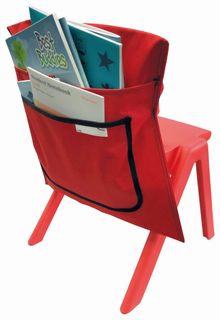 Writer Nylon Chair Bags - Red