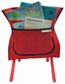 Writer Nylon Chair Bags - Red