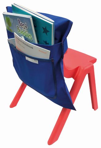 Writer Nylon Chair Bags - Blue