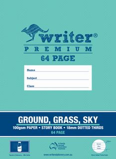 Writer Premium 64pg 18mm D/Ts G/G/S S/Book