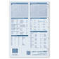 Splash A4 96pg Plain/8mm Ruled Botany Book