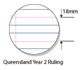Splash A4 96pg Qld Yr2 Ruled Exercise Book