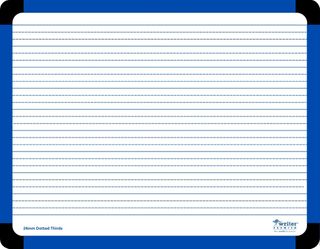 Writer 24mm Dotted Thirds Student Whiteboards 360x280mm