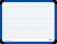 Writer 24mm Dotted Thirds Student Whiteboards 360x280mm