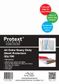 Protext Heavy Duty 80 Mic Colour Sheet Protectors pk100