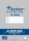 Writer Premium A4 96pg 5mm Graph Exercise Book