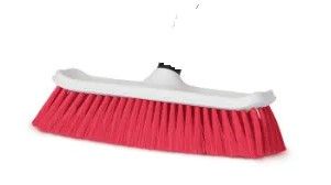 Hygiene Broom Head 300mm Red
