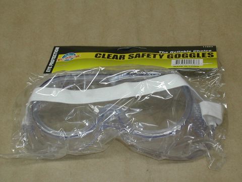 Eyewear Clear Safety + Glasses - Per Pair