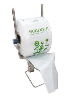 7L Compostable Produce Roll Bag Four Fold 250/roll (6)