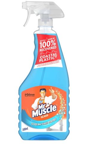Mr Muscle Glass Cleaner/Trigger 500ml