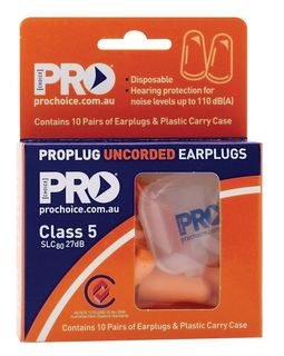 Probullet Uncorded Earplugs Class 5 Pack 10