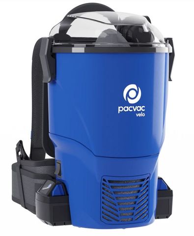 PacVac VELO Battery Advanced Vacuum (incl 2 batteries)