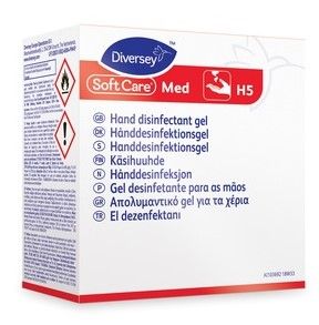 Diversey Soft Care Med Soap Sanitiser H5 Satchet Refill 800ml