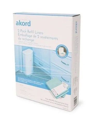 Janibell Akord Nappy Liners (2 Liner Tubes 60 Full bags per carton)