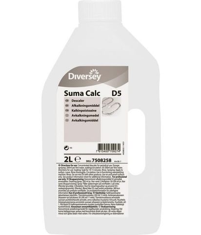 Diversey D5 Suma Calc Descaler 2L