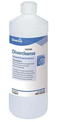 Diversey Divercleanse Hospital Grade Disinfectant 750ml