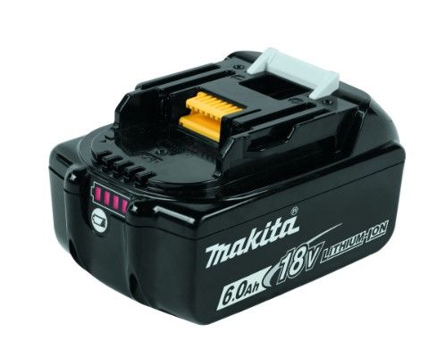 Makita 18v Lxt Lithium-ion 6.0ah Battery Black BL1860B