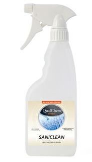 Qualchem Saniclean Spray N Wipe Ready To Use 500ml