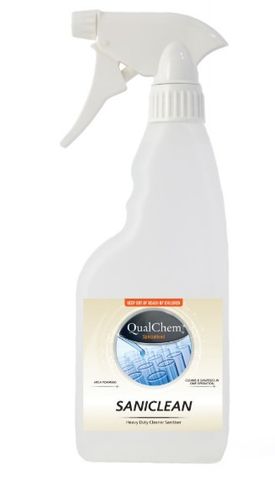 Qualchem Saniclean Spray N Wipe Ready To Use 500ml