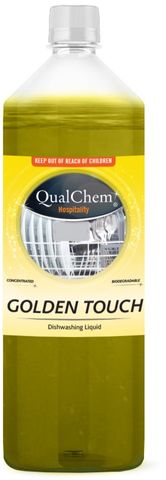 Qualchem Golden Touch Manual Dishwash Liquid 1L
