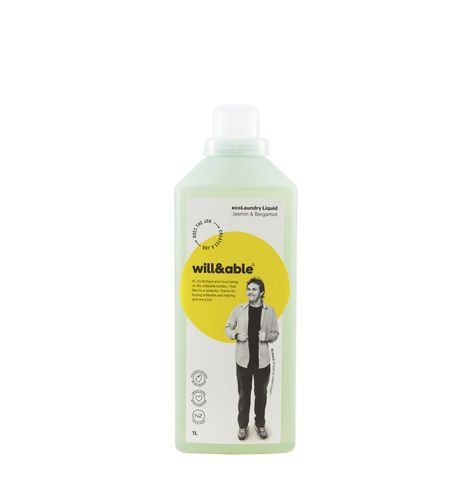 Will & Able Eco Laundry Liquid 1000ml
