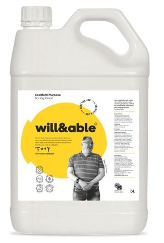 Will & Able Eco Multi Purpose Cleaner 5L