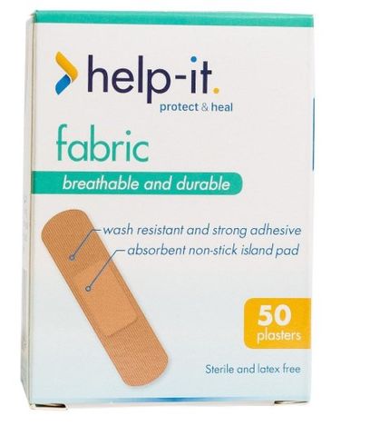 Help-it Fabric Plasters Pk/50
