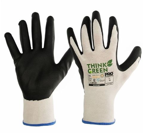 Gloves Nitrile Think Green Black