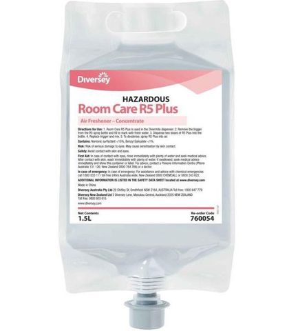 Diversey Divermite R5 Room Care Plus Air Freshener 1.5L CTN/2
