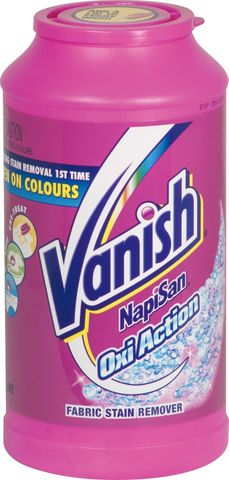 Vanish Napisan OxiAction CrystalWhite Tub 2kg