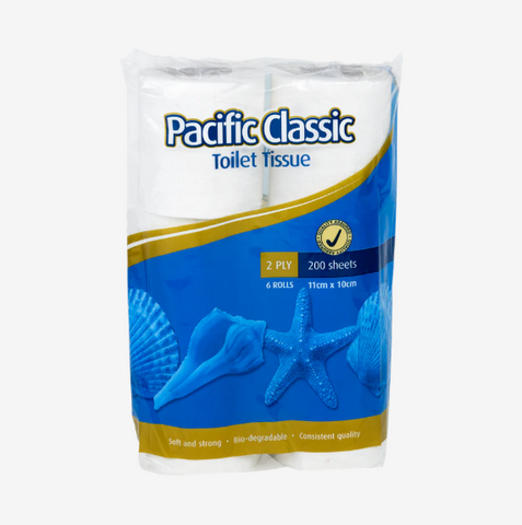 PH Classic 2ply Toilet Rolls 200 Sheets Ctn/48 (C2200)