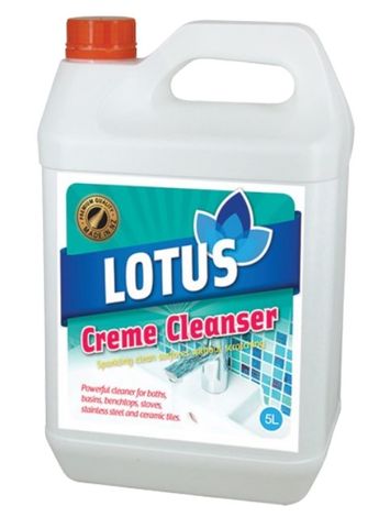 Lotus Creme Cleanser 5L