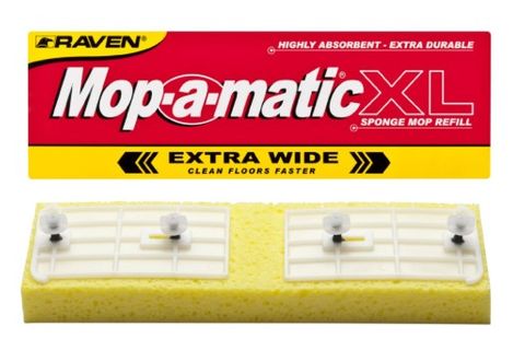 Raven Mop-A-Matic Extra Wide XL 4-Stud Refill