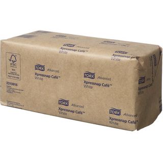 Tork N10 Advanced 1ply Xpressnap Cafe Napkins White Ctn/12 (2310916)