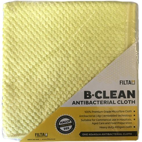 B-Clean Antibacterial Microfibre Cloth