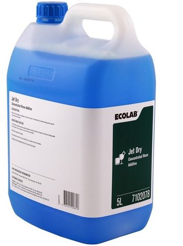 Ecolab Jet Dry Dishwasher Rinse Aid