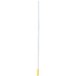 Flat Mop Handle Aluminium Yellow Non-screw 140cm
