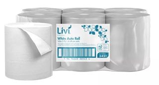 Livi Essentials Premium 2ply Easy Paper Towel Roll Bale/6 (3451)