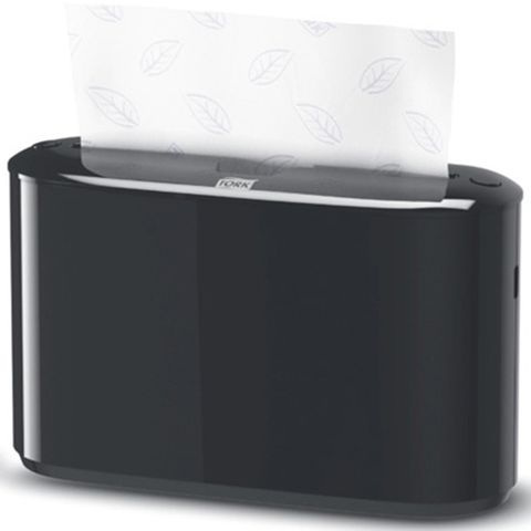Tork H2 Xpress Countertop Multifold Paper Towel Dispenser Black (552208) CHARGED