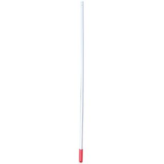Flat Mop Handle Aluminium Red Non-screw 140cm